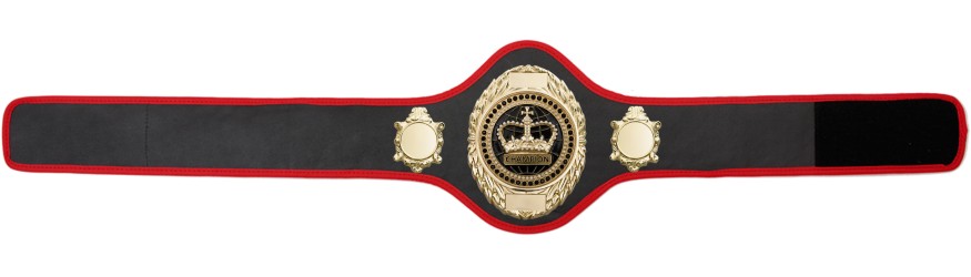 CHAMPIONSHIP BELT PRO286/G/BLKGEM - AVAILABLE IN 10+ COLOURS